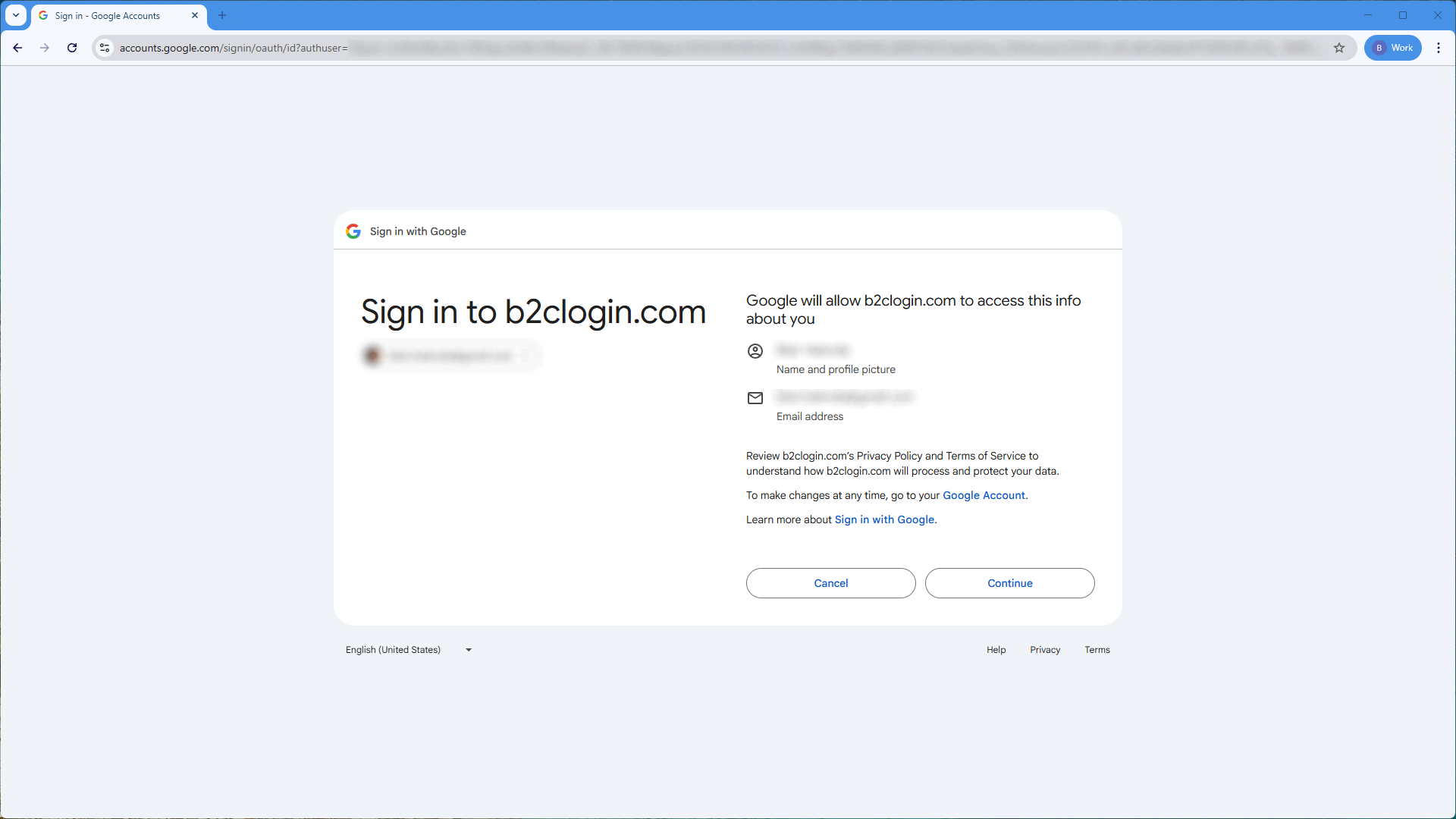 Google Login